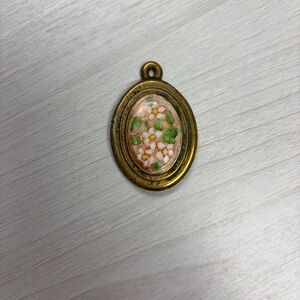 Floral Gold Pendant